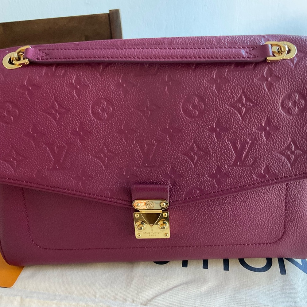 Louis Vuitton Saint Germain Shoulder Bag Monogram Empreinte  MM